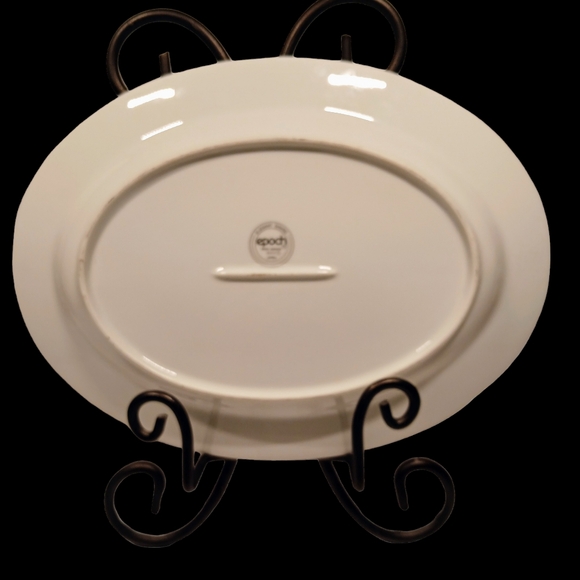 Epoch Park Manor 6502 Oval Serving Platter Japan China Dinnerware - Picture 10 of 10